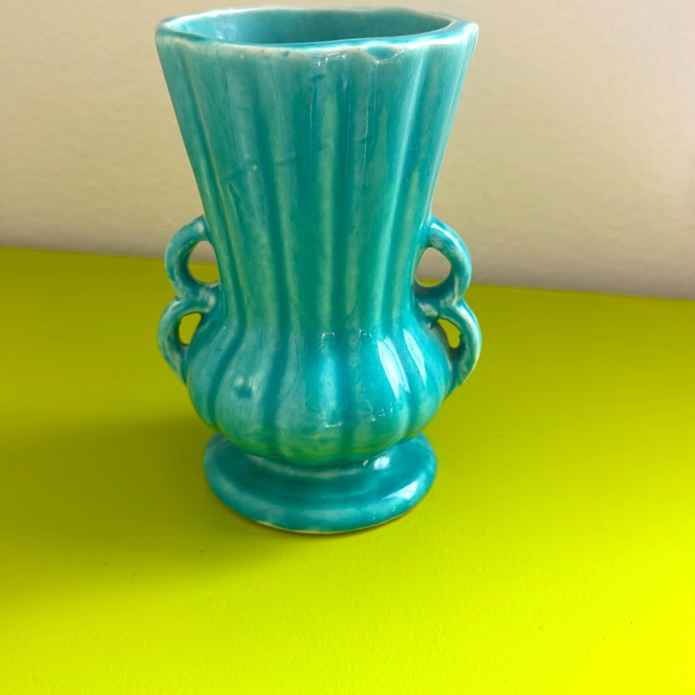 McCoy Fluted Vase